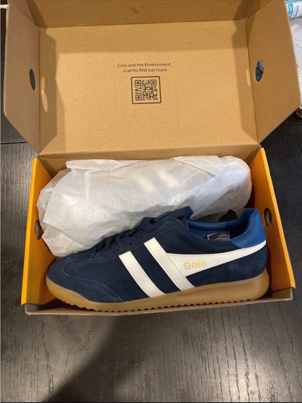 Gola Men’s Sneakers in Navy/White
